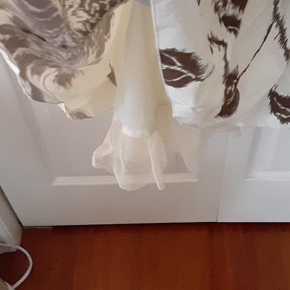 Ruby Roxy brown and cream floral dress - Picture 5 of 8